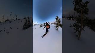 Built a hugee backcountry jump🏔🤙🏼 #skiing #mountains #skiingfun #snow #heavy  #backcountryskiing