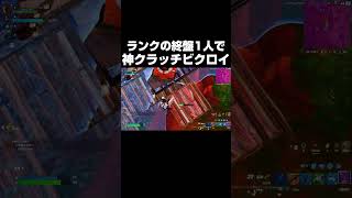 ランクの終盤で1人で神クラッチビクロイ #shorts 【フォートナイト/Fortnite】