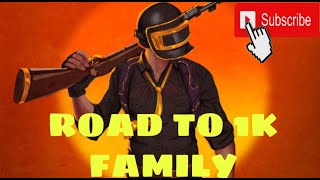 55  SUBSCRIBERS TO RICH 1K FAMILY  | SUPPORT PANUGA  #koreanversion#ohno#pubg