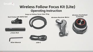 Tutorial | Installation Instruction of Wireless Follow Focus Kit (Lite) 4296