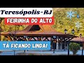 FEIRINHA DO ALTO EM TERESÓPOLIS, OBRAS, BAIRRO DO ALTO. #Teresópolis