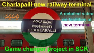 చర్లపల్లి CHARLAPALLI new terminal railway station full tour | Hyderabad's modern rail hub #scr #chz