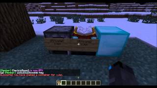 Minecraft Plugin Showcase/Tutorial [Lockette]