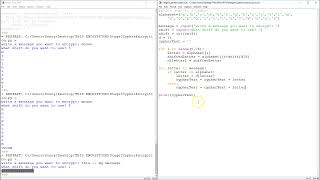 Caesar Cipher Encryption Using a Shifted Dictionary