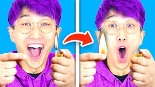 WORLD'S *BEST* MAGIC TRICK TIKTOKS YOU HAVE TO SEE!? (LANKYBOX REACTION!)