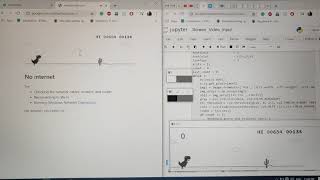 T-Rex Chrome Game Bot using Python and OpenCV