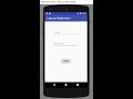 Login and Register |  Sqlite Database | Android Studio | Part 2