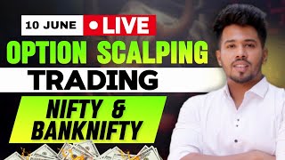 LIVE MARKET PREDICTION | NIFTY | BANKNIFTY 10 th June