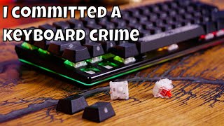 How I committed a keyboard crime with the Corsair K70 Mini Pro Wireless (Behind the scenes)
