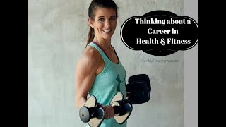 What Careers are there in health and fitness?