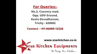 Star Kitchen Equipments Trichy