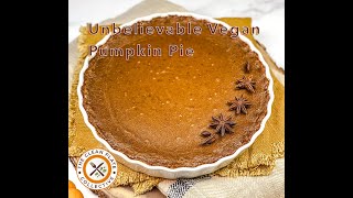 Unbelievable Vegan Pumpkin Pie - The Clean Plate Collective