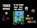 LEARN HOW TO make a GAME - TOWER DEFENCE in JAVA - 2021