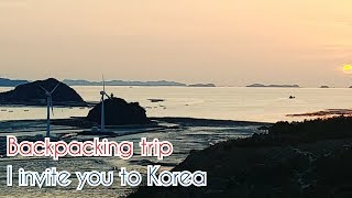 backpacking  백패킹 환상의 바다에서 백패커님들과 함께