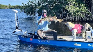 Gheenoe camping and fishing the Everglades backcountry Roger’s River Bay chickee