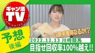 【12/13 川崎競馬】ご褒美獲得なるか？目指せ回収率100％！(後編)