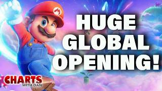 The Super Mario Galaxy Movie Opens Huge - Charts with Dan!