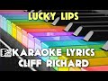 LUCKY LIPS CLIFF RICHARD, THE SHADOWS KARAOKE LYRICS VERSION HD