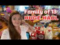 HUGE Grocery Haul for our Family of 13 + MEAL PLAN || Walmart Pickup and Sam's Club Haul