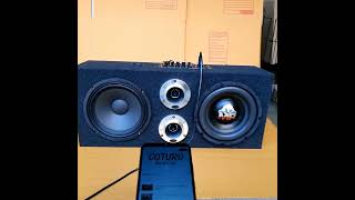 ဘလူးတု subwoofer 8လက္မ🔊1လံုးအေပၚသံ 8လက္မ 1လံုး ၾကဴတာ 1စံု #audioequipment #bass #subwoofer #speaker