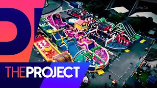 The world's biggest bouncy castle is right here | The Project NZ