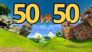 Most Epic 50 vs 50 Win! (Fortnite Battle Royale) Gameplay