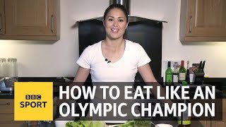 Team GB's Sam Quek: How to eat like an Olympic champion - BBC Sport