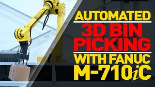 Mixed parcel picking with a FANUC 3DV 1600 3D Vision Sensor