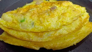 fluffy egg omelette |ഓംലെറ്റ് എങ്ങനെ ഉണ്ടാക്കാം|Egg omelette Recipe Malayalam|Egg Recipes Malayalam