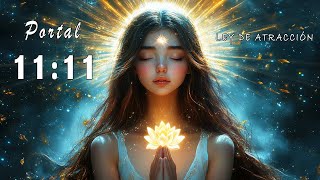 Portal 11/11 • Manifest Your Dreams • Miraculous Frequency ~ 1111 Hz • Law Of Attraction