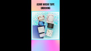 ASMR WASHI TAPE UNBOXING from @TheWashiTapeShop