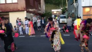 厚岸夏祭り 八木節 ラスト 2016