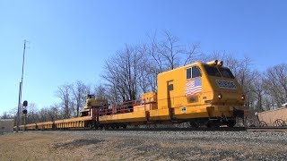 Herzog work train on the NS Lurgan Branch