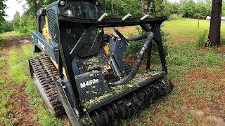 WHAT A MESS! BIG MUNCHIE MULCHING BRUSH PILES!