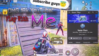 OMG😱😎 18k YouTuber|Play With Me 1V1|#pubg #shorts @SamarPlayz #yearofelevation #samarplayz