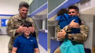 Most Emotional Military Homecoming Surprises At School