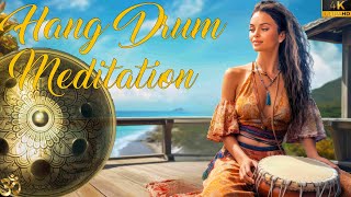 Instantly Dissolve Stress and Anxiety with Calming Hang Drum Meditation Music - 4K