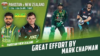 Great Effort By Mark Chapman | Pakistan vs New Zealand | 2nd T20I 2023 | PCB | M2B2T