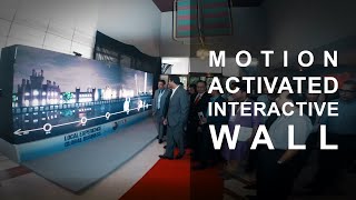 Motion Activated Interactive Wall-BPO Summit