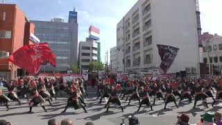 【4K】CHIよREN北天魁　かずさYOSAKOI木更津舞尊　東部会場