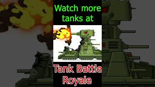 ⚔️ Karl-44 VS KV-44⚔️ #TankBattleRoyale | Мультики про танки - #shorts