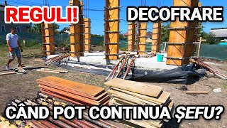 #67 Când putem decofra și încărca betonul pentru urmatoarele lucrari? #casapasiva #passivehouse