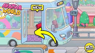 ⭐ WOW SO CUTE! ✅ IS THIS THE NEW SPECIAL BUS SECRET!? 🤩 AVATAR WORLD SECRETS
