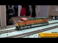 bnsf athern genesis es44dc in heritage 2 paint review