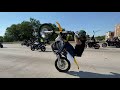 buell xb12 slaying freeway leaned back raw highway footage