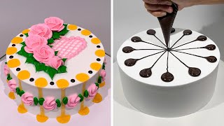 So Easy Chocolate Cake Decorating Ideas For Everyone 🤩 Perfect Chocolate Cake Decoration Tutorials