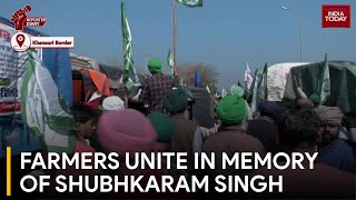 Farmers Gather in Thousands to Honour Shubhkaram Singh at Khanauri Border | India Today