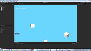 Unity - JavaScript programmable cubes experiment