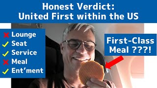 United First Class Domestic: The Honest Verdict