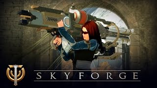 Skyforge - Gunner Gameplay - Kyris (Special Class Mission) - Closed Beta - F2P - RU(EN)